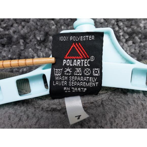 Lowe Alpine Vest Mens XL Gray Aleutian Full Zip Polartec Fleece Outdoor Gorpcore - Picture 3 of 11